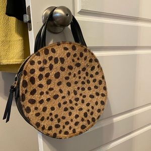 Cheetah print purse